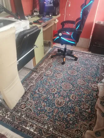 فرش ماشینی فرش سهند کد VF17.VA زمینه آبی