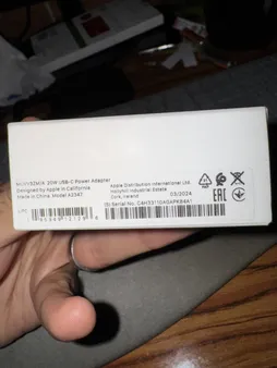 شارژر دیواری 20 وات اپل مدل 20W USB-C