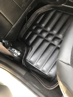 کفپوش پنج بعدی خودرو مدل ECCO مناسب برای پژو 207 هاچبک به همراه کفپوش صندوق خودرو