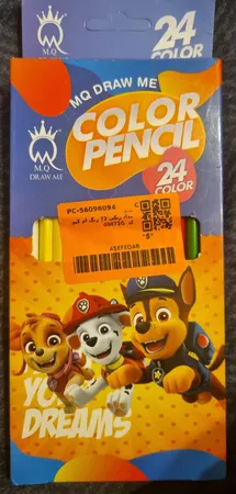 مداد رنگی 72 رنگ ام کیو کد  00072G