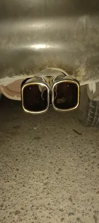 سر اگزوز مدل J.S دولول چهار گوش