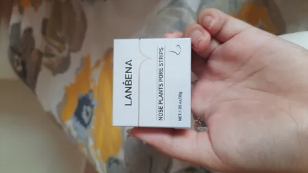 ماسک بینی لنبنا مدل سر سیاه مناسب انواع پوست وزن 30 گرم