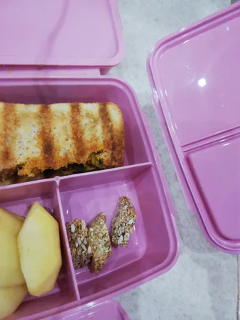 ظرف غذا 3 تکه کودک هوبی لایف مدل پرنسس