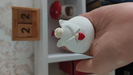 مجسمه مدل فرشته قلبی