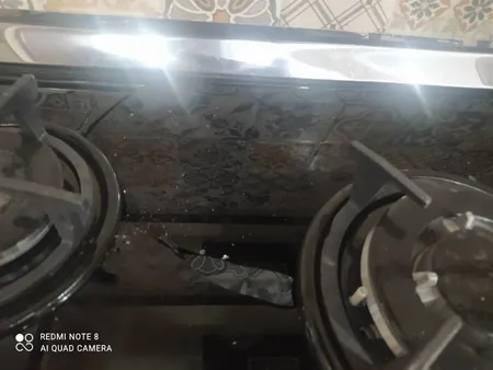 ست هود و اجاق گاز صفحه ای مدل AZ 122