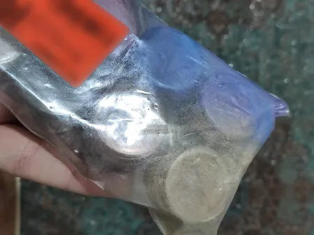 پودر رنگ رزین اپوکسی مدل Mica Pearl حجم 10 میلی لیتر بسته 10 عددی