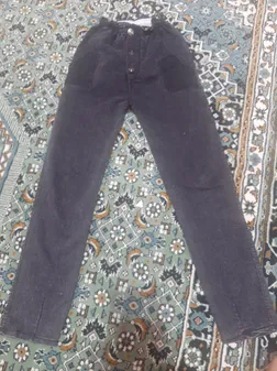 شلوار جین دخترانه مدل مام استایل کد MA-TT99060-MOM.STYLE-ZO