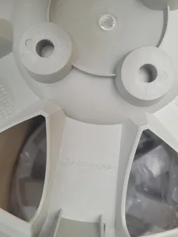 قالپاق چرخ ابویی مدل rioprid1 سایز 13 اینچ مناسب برای پراید مجموعه 4 عددی