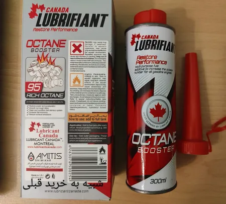 اکتان بوستر کانادا لوبریفنت مدل rich octane حجم 300 میلی لیتر فلزی بسته 24 عددی