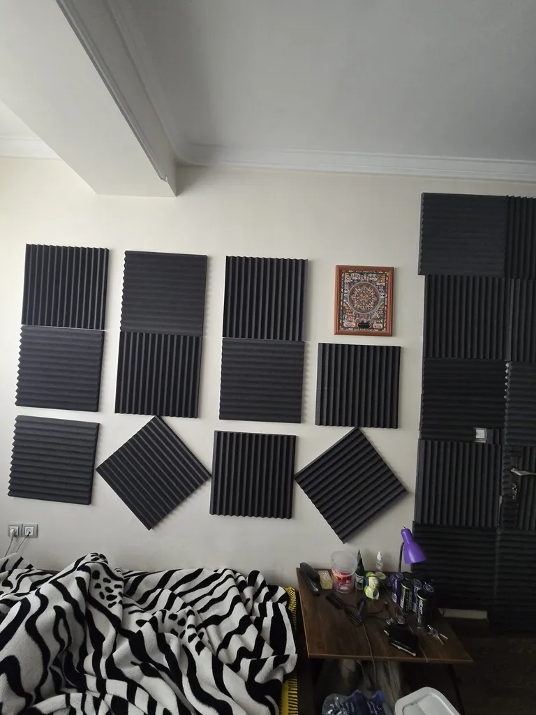 پنل آکوستیک اکوترپ مدل ام پلاس Mplus50.50.3.12 بسته 12 عددی