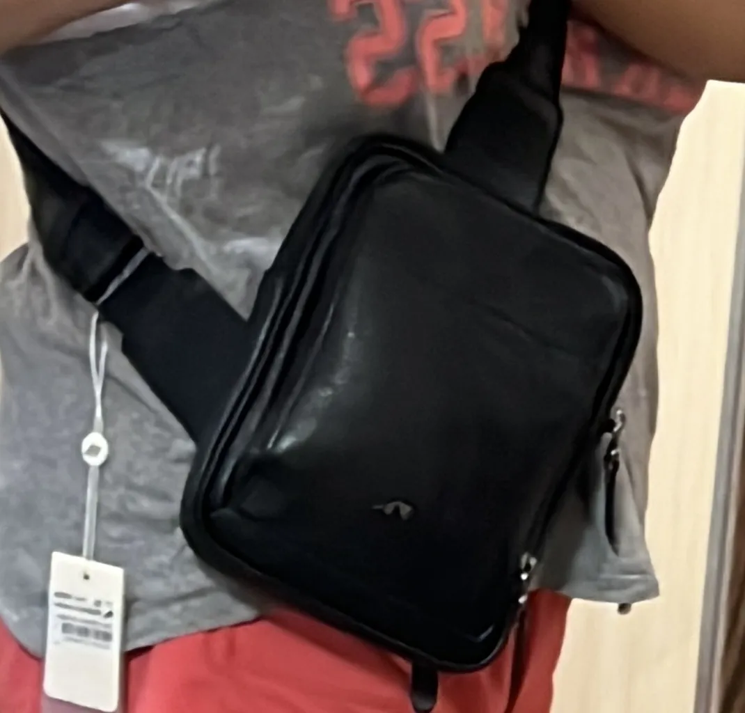 کیف رودوشی مردانه چرم مشهد مدل x0504