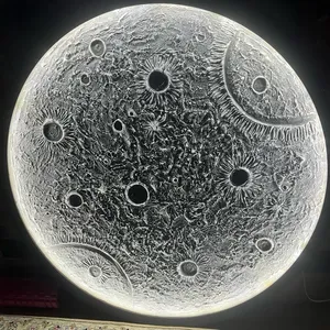 تجریه خرید تابلو نوری مدل ماه برجسته کد m10056