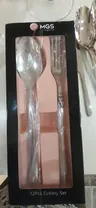 قاشق و چنگال 12 پارچه ام جی اس مدل DF008