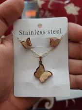 تجریه خرید نیم ست طرح پروانه کد sh07