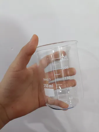 بشر آزمایشگاه مدل beaker ظرفیت 250 میلی لیتر