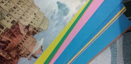 مقوا رنگی تیما کد BG سایز 25x35 سانتی متر بسته 50 عددی