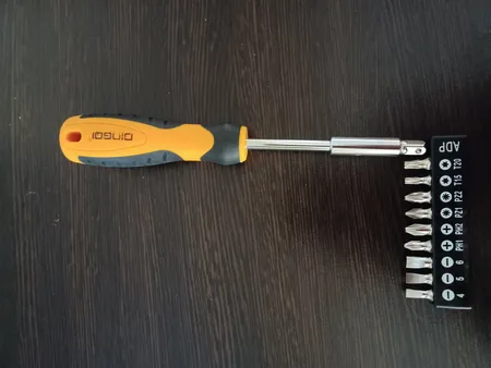 پیچ گوشتی بکسی و سری پیچ گوشتی دینگشی مدل TF - 1205 بسته 11 عددی