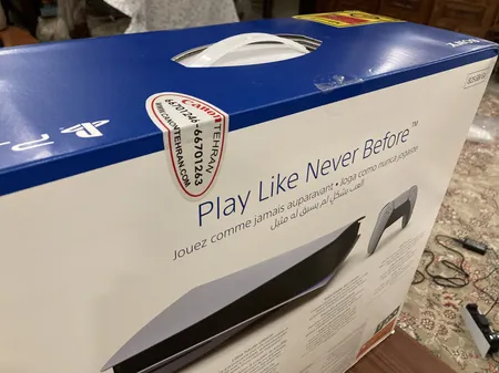 کنسول بازی سونی مدل PlayStation 5 ظرفیت 825 گیگابایت ریجن اروپا 1216A به همراه پایه شارژر