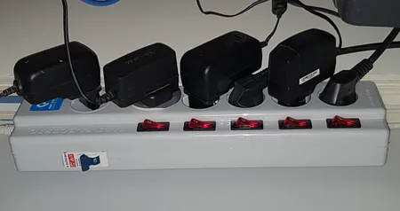 چندراهی برق پارت الکتریک مدل 5+1 کد 2095