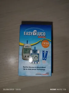 تجریه خرید نوار دستگاه تست قند خون ایزی گلوکو مدل اتوکدینگ بسته 50 عددی