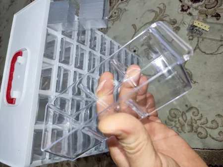 فایل کشویی مدل کریستالی 50 کشو 10 طبقه صادراتی