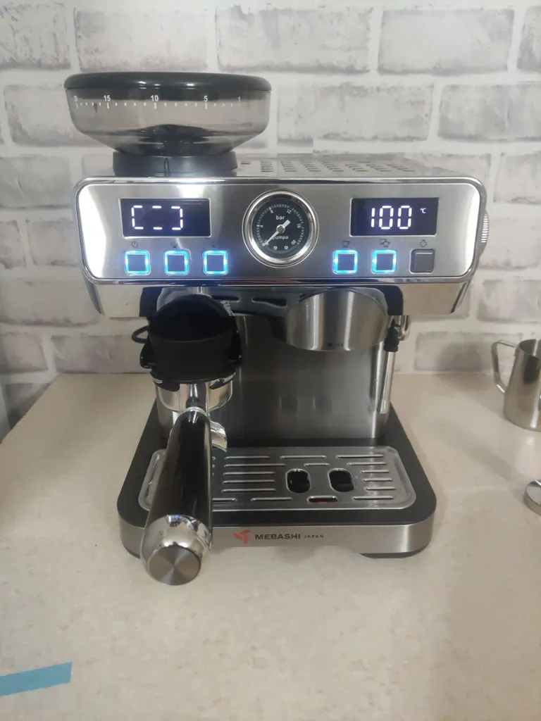 اسپرسو ساز 2000 میلی‌لیتر مباشی مدل ME-CCM2069SS