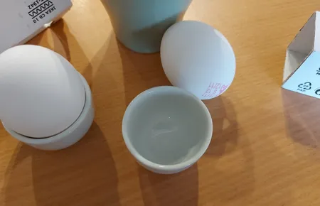 ظرف نگهدارنده تخم مرغ ایکیا مدل  365 بسته 2 عددی