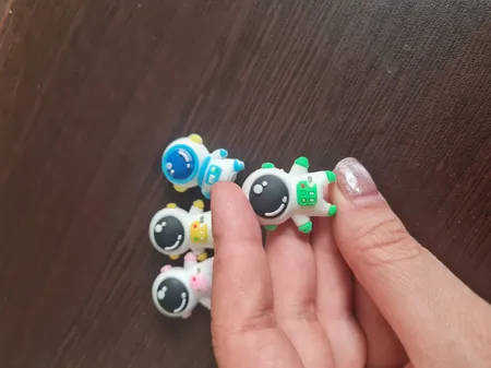 سرمدادی مدل فضانورد بسته 4 عددی