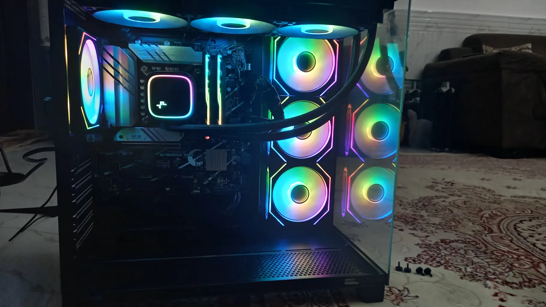 رم دسکتاپ DDR5 دوکاناله 6000مگاهرتز CL30 جی اسکیل مدل  TRIDENT Z5 RGB  ظرفیت 32 گیگابایت