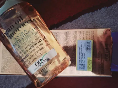 روغن مو او جی ایکس مدل آرگان مراکشی حجم 100 میلی لیتر