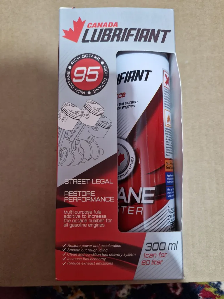 اکتان بوستر کانادا لوبریفنت مدل rich octane حجم 300 میلی لیتر