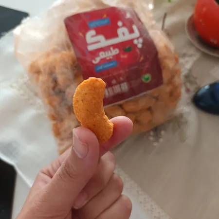 پفک طبیعی سویق گندم با طعم کچاپ فدک - 100 گرم