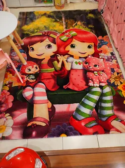 فرش ماشینی افرند طرح کودک کد 125