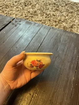 جاعودی سفالی مدل کاسه