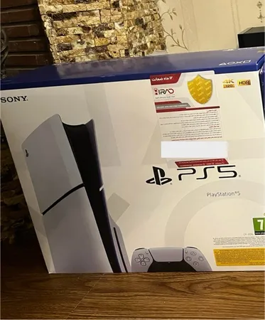 کنسول بازی سونی مدل PlayStation 5 Slim ریجن اروپا سری 2016A نسخه دیسک‌خور ظرفیت یک ترابایت