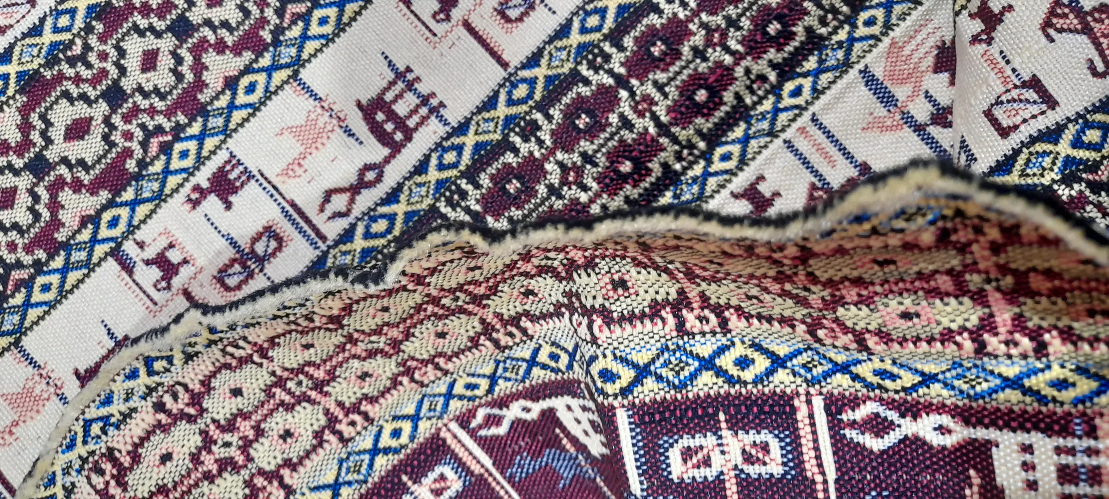 زیر سفره ای نرم بافت مدل ترکمن کد 03