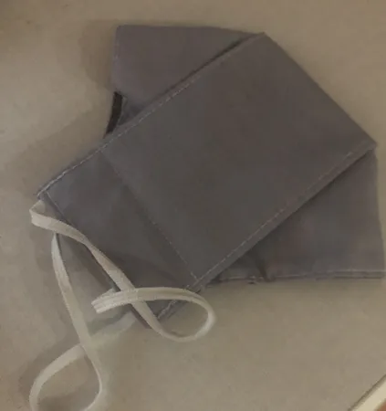 ماسک پارچه ای مدل سه بعدی کد 01