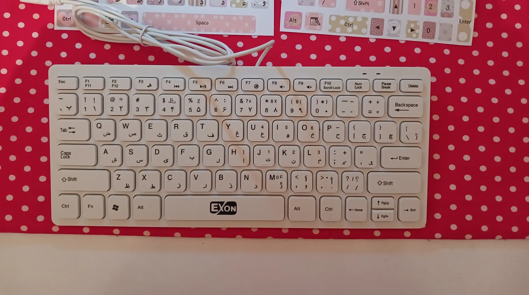 کیبورد اکسون مدل K110، tenkeyless