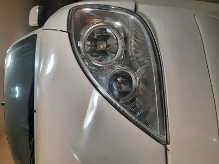 طلق چراغ جلو خودرو مدل فابریک مناسب برای تیبا بسته 2 عددی