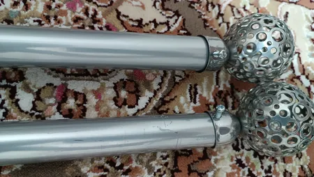 چوب پرده مدل estil طول 200 سانتی متر