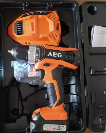 دریل پیچ گوشتی شارژی آاگ مدل BS12G3LI