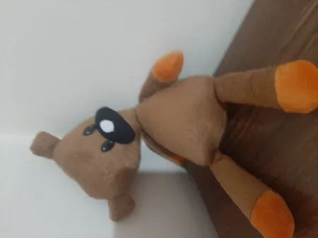 عروسک طرح خرس مستربین مدل تدی کد JIMI110 ارتفاع 31 سانتی‌ متر