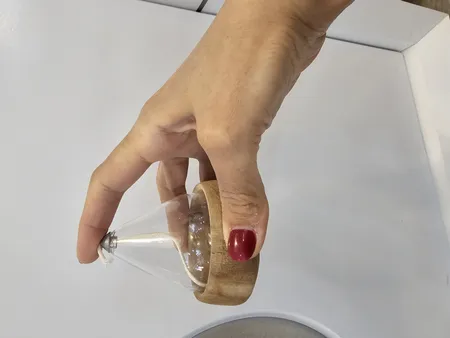 شمع دست ساز مدل اسپا