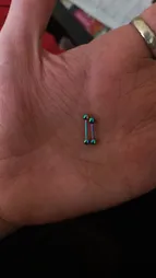 پیرسینگ بدن زنانه پایتخت مدل PS532 بسته ۲ عددی