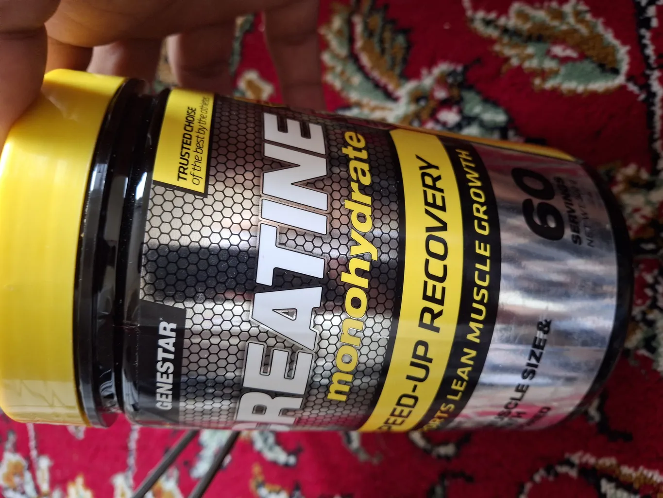 پودر کراتین مونوهیدرات ژن استار - 300 گرم