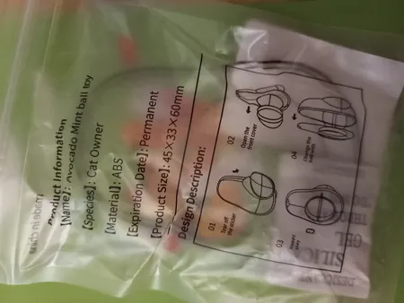 تشویقی دندانی گربه مدل آبنبات کت نیپ دار avo01