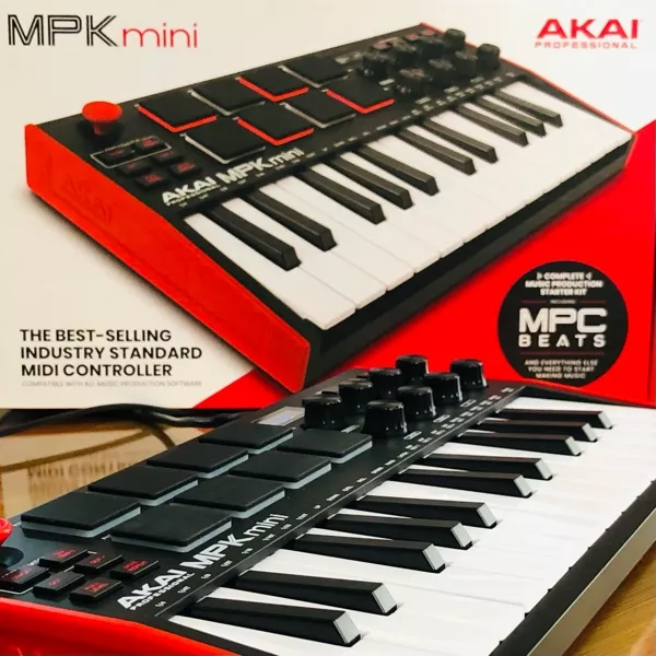 میدی کنترلر مدل AKAI MPK Mini MK3