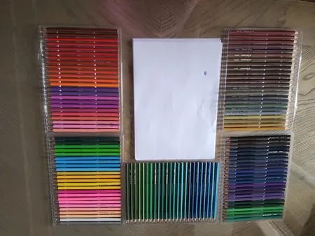 مداد رنگی 120 رنگ مدل DILIRANG