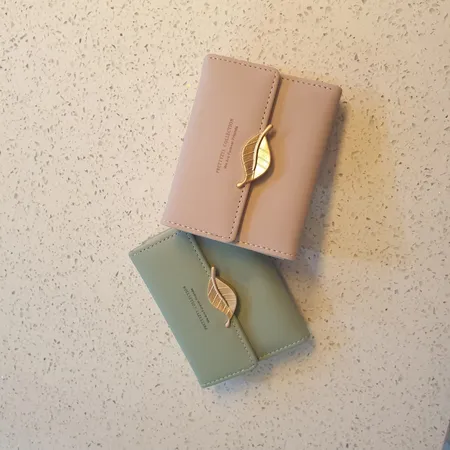 کیف پول زنانه پرتیزس طرح برگ کد 2020009