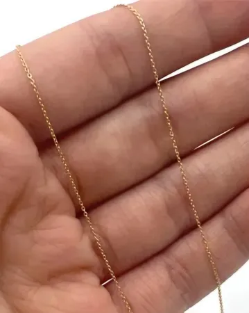 دستبند طلا 18 عیار کد B103 طنابی